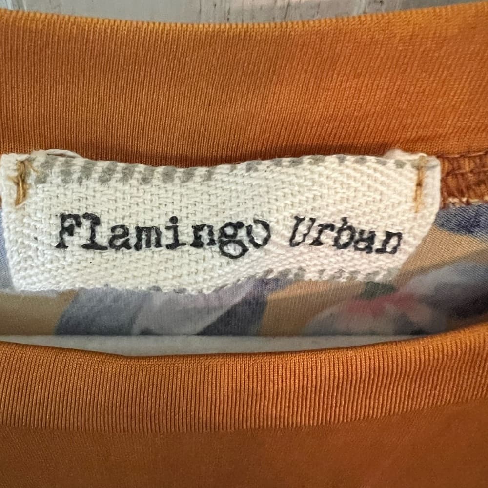 Flamingo Urban dress with pockets size M floral and striped - Thumbnail 4