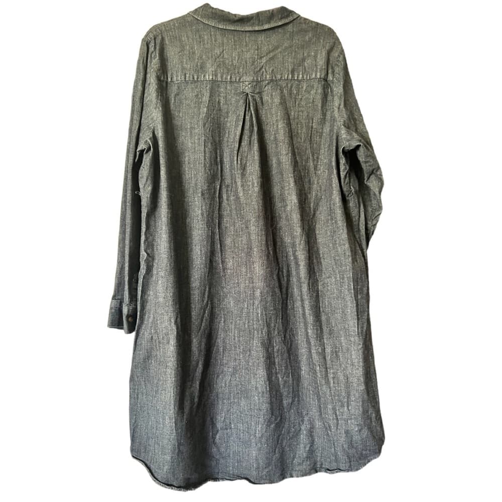 Isabel maternity jean button down dress size XXL