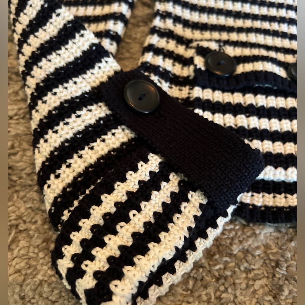 Vintage Talbots striped sweater size M - Thumbnail 4
