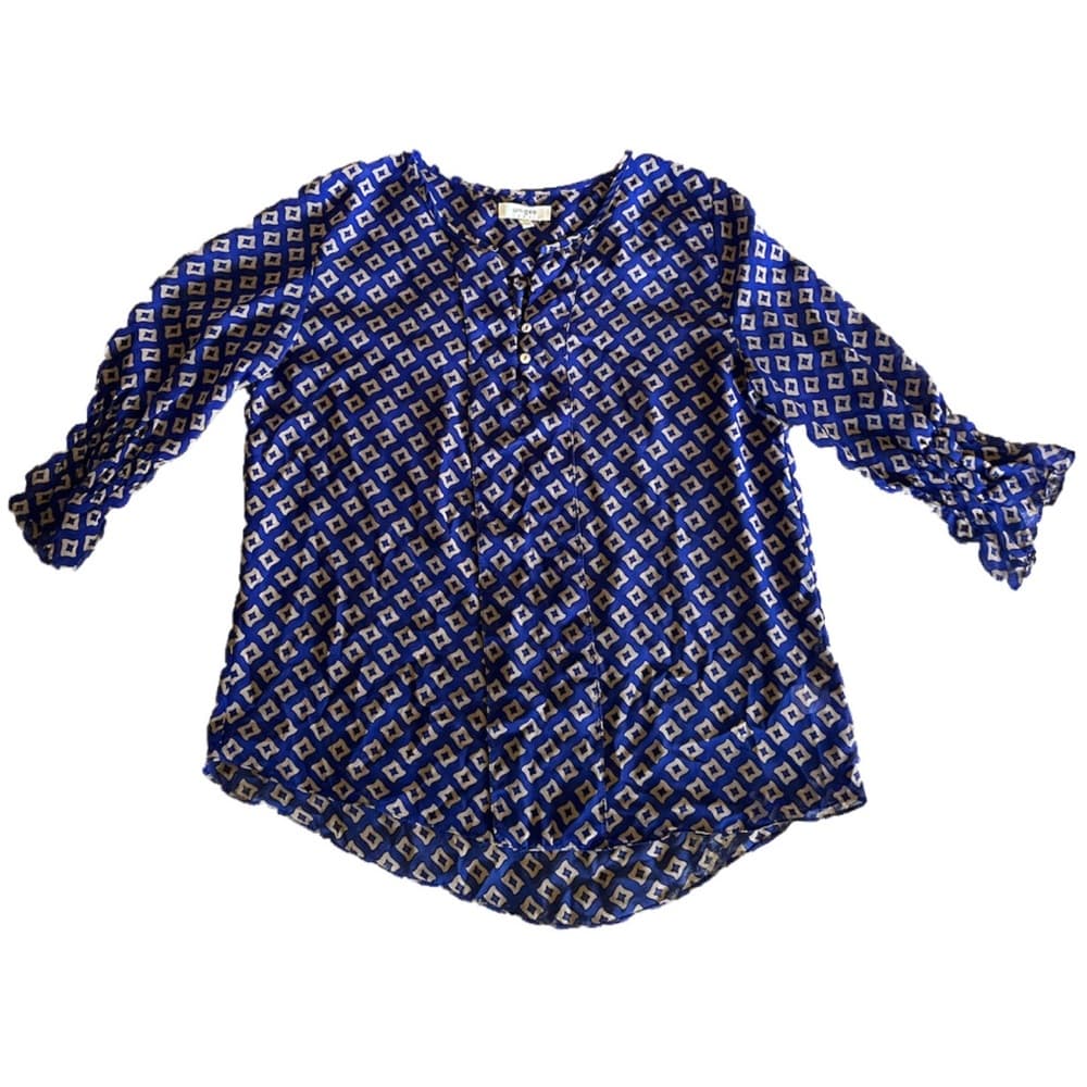 Umgee printed blouse size L - Thumbnail 5
