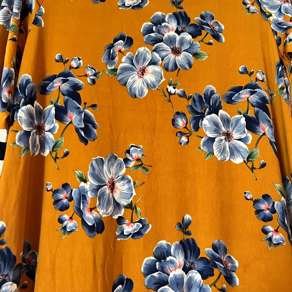 Flamingo Urban dress with pockets size M floral and striped - Thumbnail 7