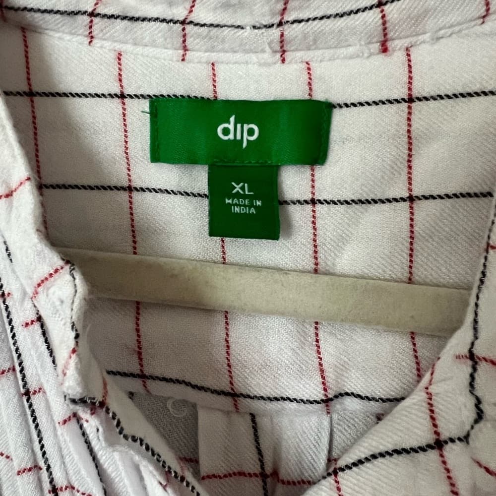dip size XL plaid top - Thumbnail 3