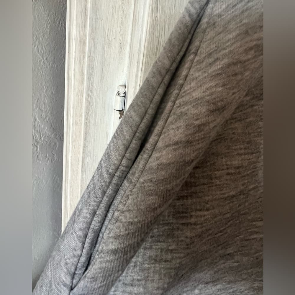 Gray hoodie dress with pockets size S - Thumbnail 5