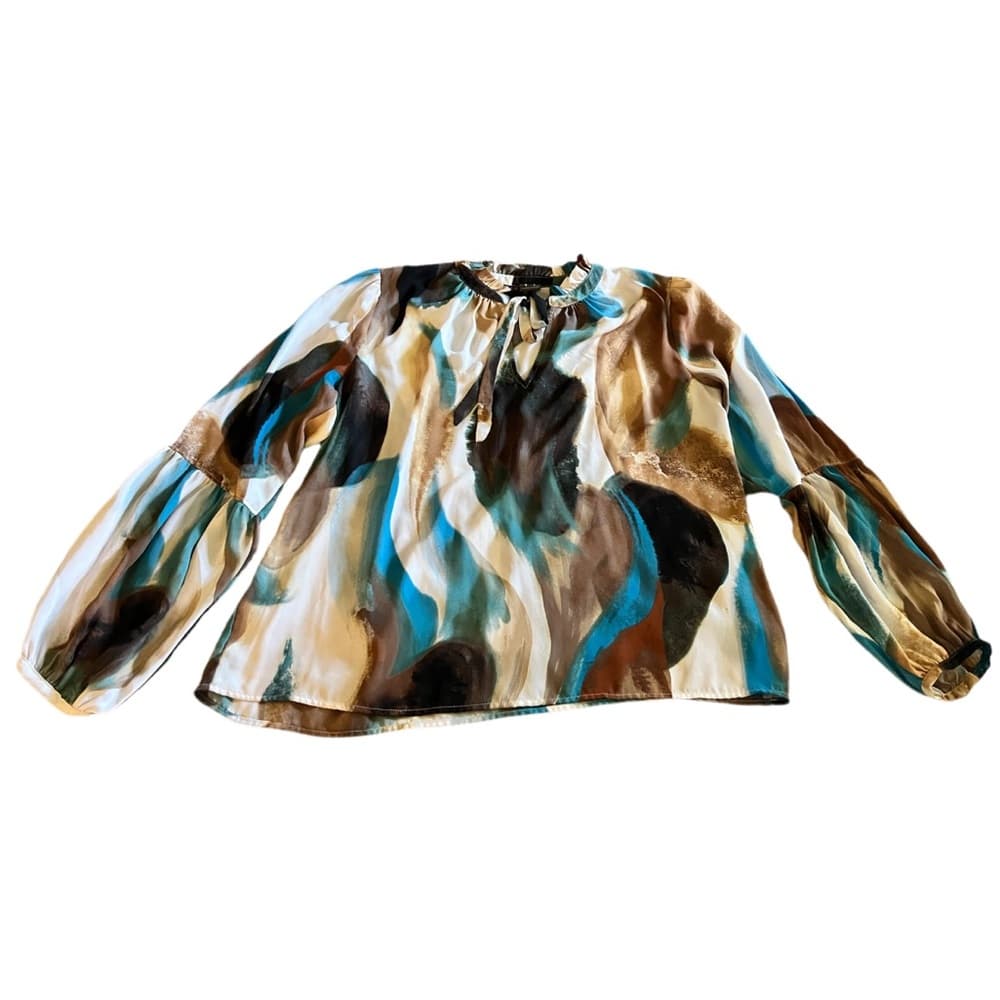 Worthington Asymmetrical Print Top Size XL - Thumbnail 6