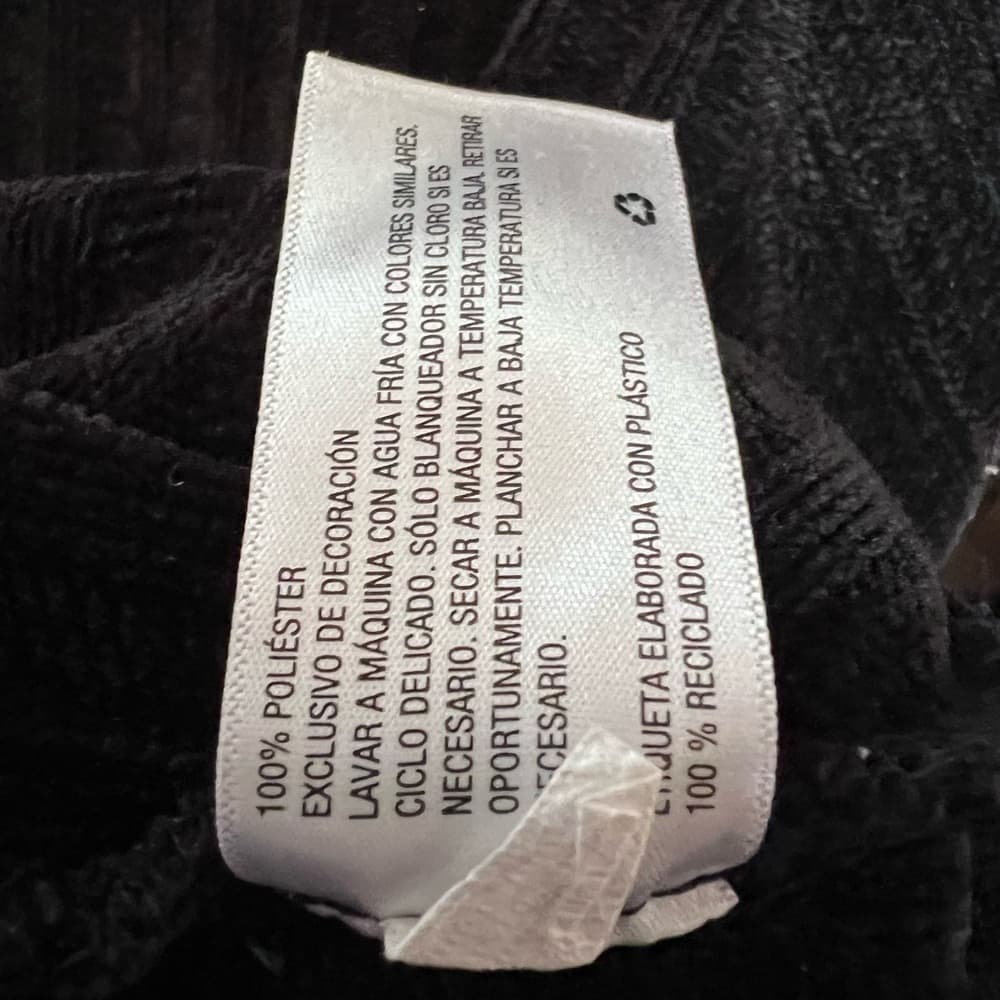 Knox Rose Black Sweater Lace Sleeve size L - Thumbnail 7