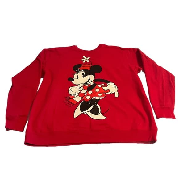 M I N N I E M O U S E Disney Crew neck sweater size L - Thumbnail 7