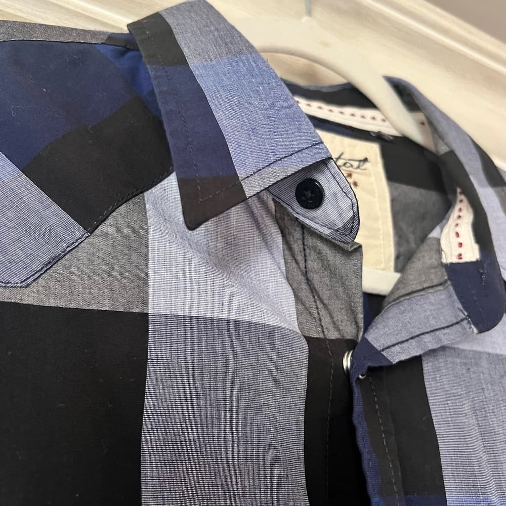 Coastal men's button up shirt with pockets size L - Thumbnail 2