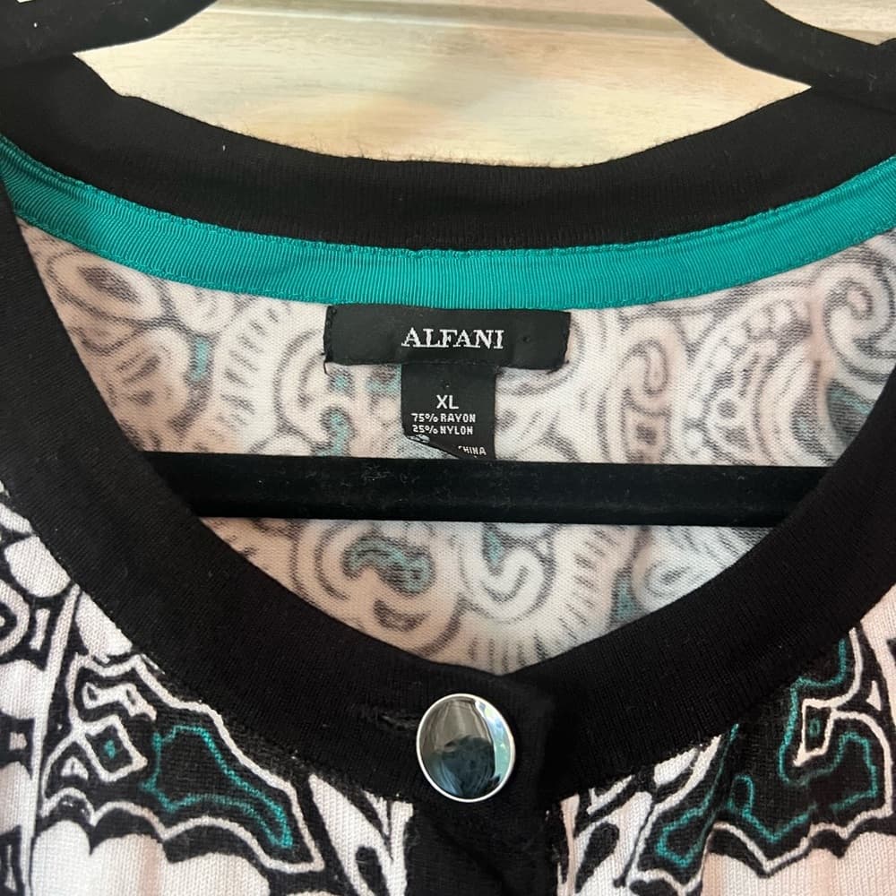 ALFANI cardigan sweater size XL - Thumbnail 6