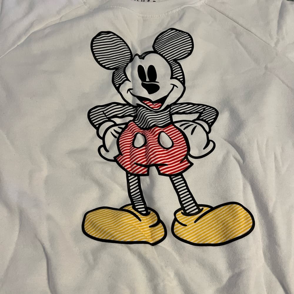 Disney MICKEY MOUSE crew neck sweatshirt size XXL - Thumbnail 2