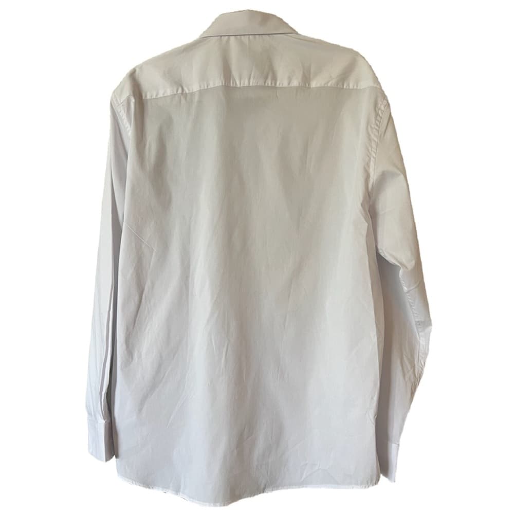 NWT Lucky Brand white dress shirt XL (17-17 1/2)(34-35) slim fit