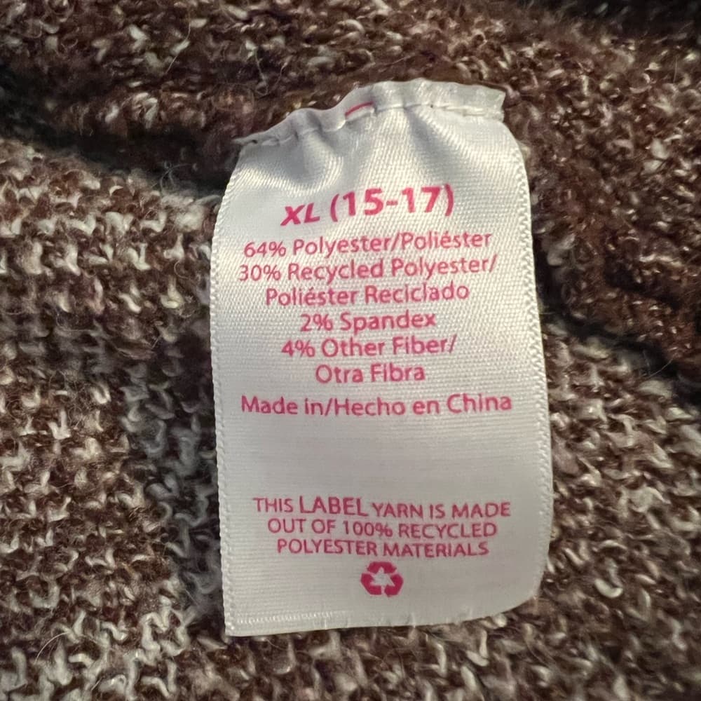 No Boundaries smiley face v-neck sweater size XL - Thumbnail 6