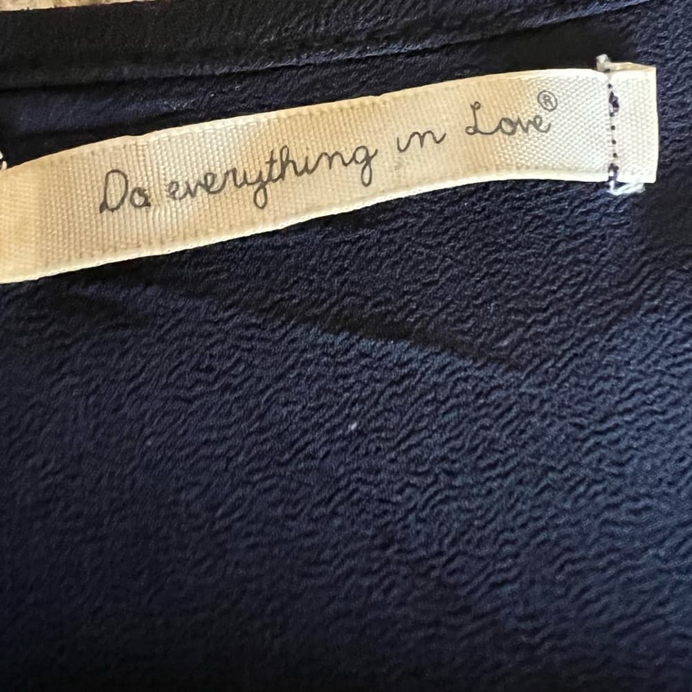 *Do Everything in Love* long vest ONE SIZE - Thumbnail 7
