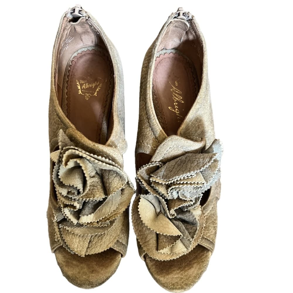 Anthropologie Miss Albright heels size 38