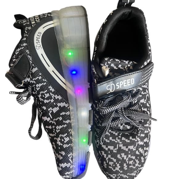 SD speed Kids roller shoes light-up shoes size 38 - Thumbnail 10