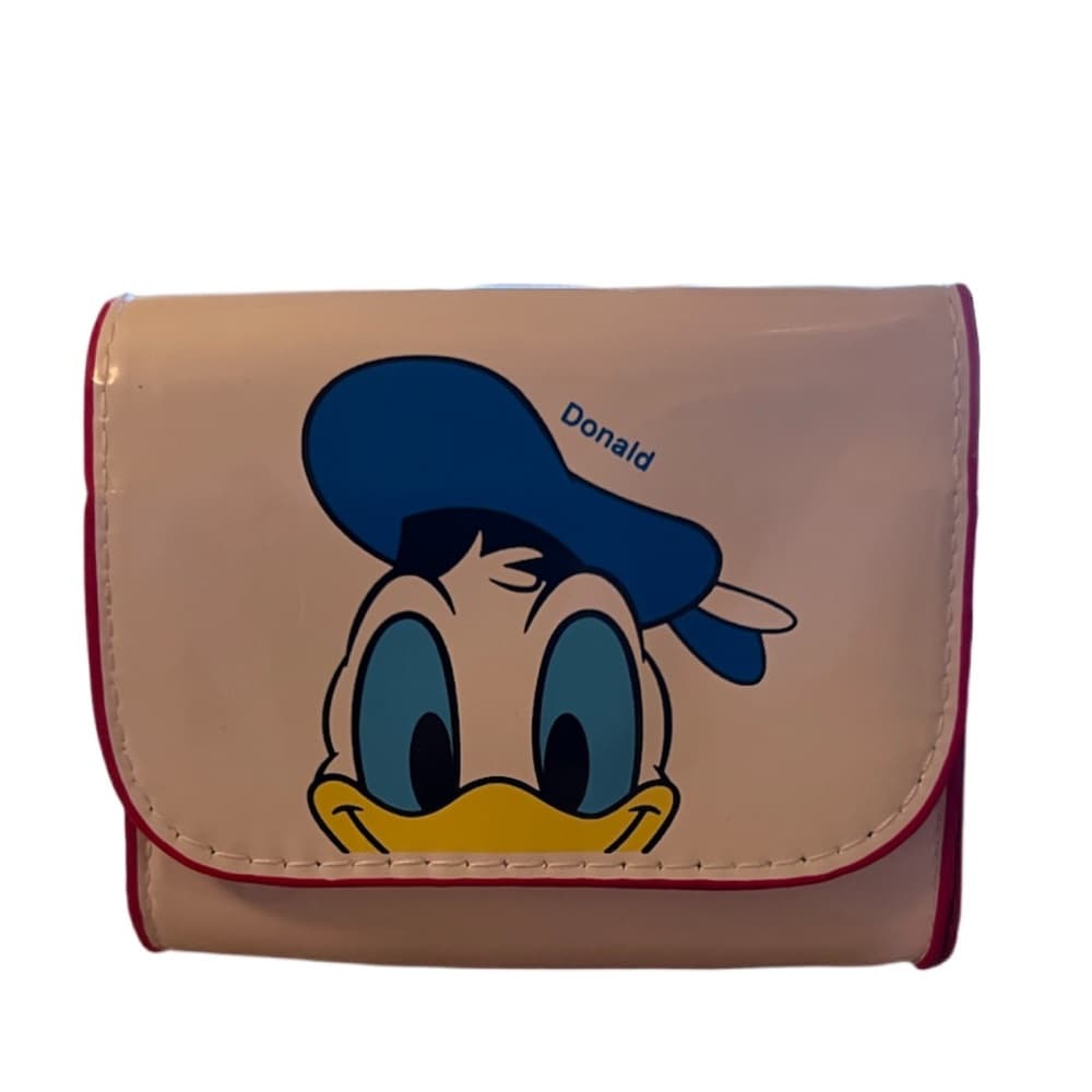 Girls Donald Duck Mini Purse With Strap Cartoon Retro Style - Thumbnail 3