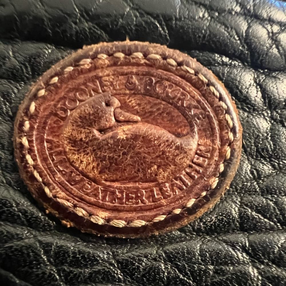 Vintage Dooney and Bourke leather Coin Purse Kiss Lock Closure - Thumbnail 7