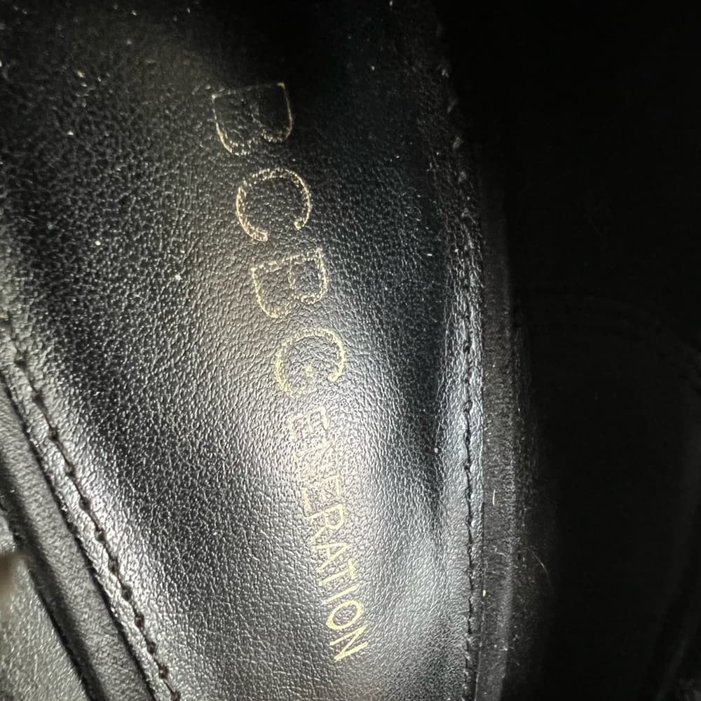 BCBGeneration black suede heels size 7.5 - Thumbnail 5