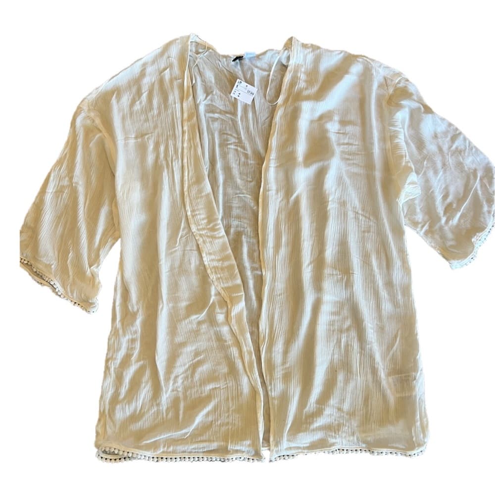 Women's Sz M (Divided by H&M) kimono/swim suit cover-up - Thumbnail 7