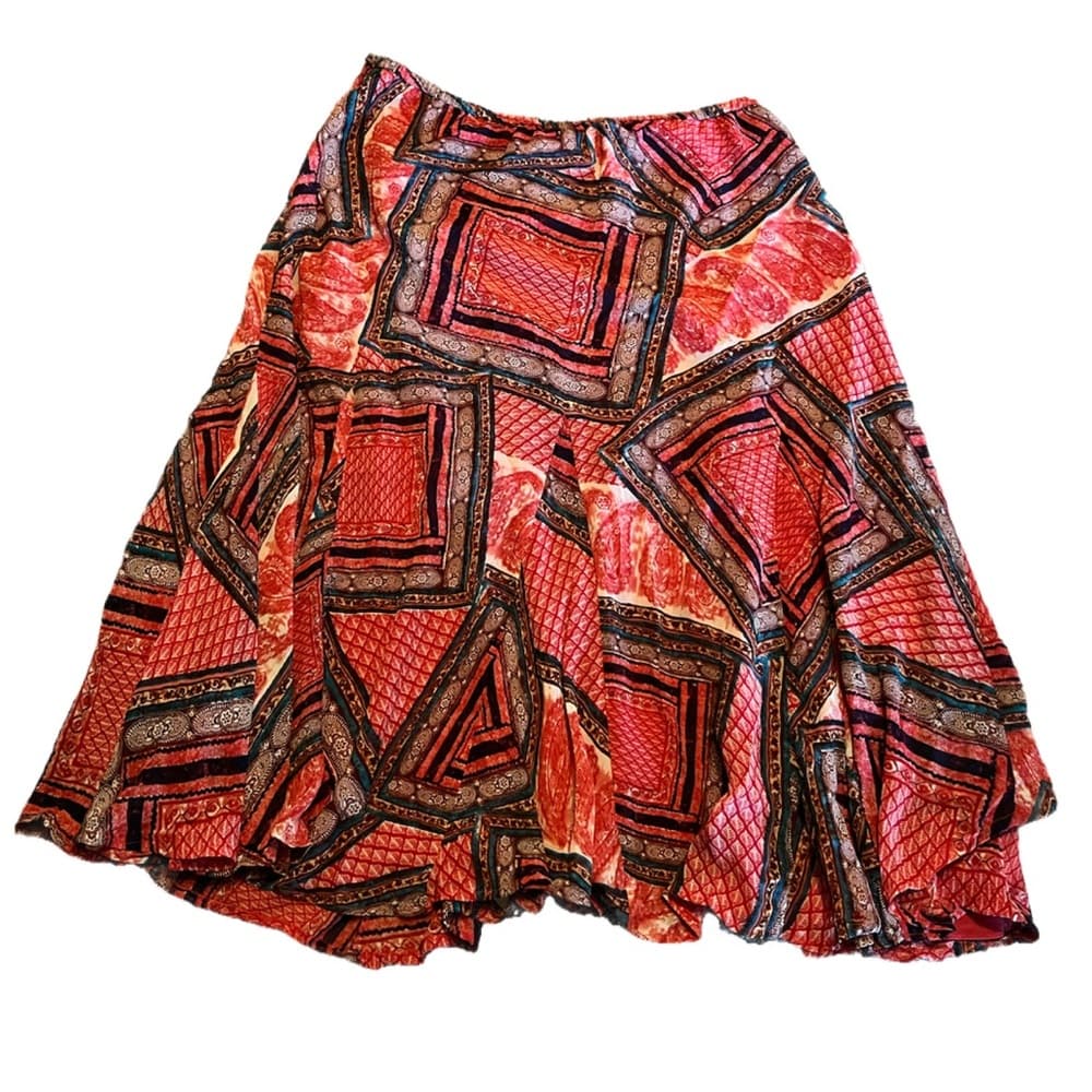 Coldwater Creek colorful skirt size 18 - Thumbnail 6