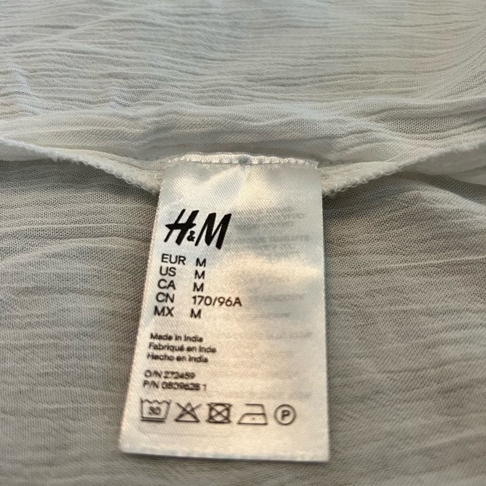 Women's Sz M (Divided by H&M) kimono/swim suit cover-up - Thumbnail 6