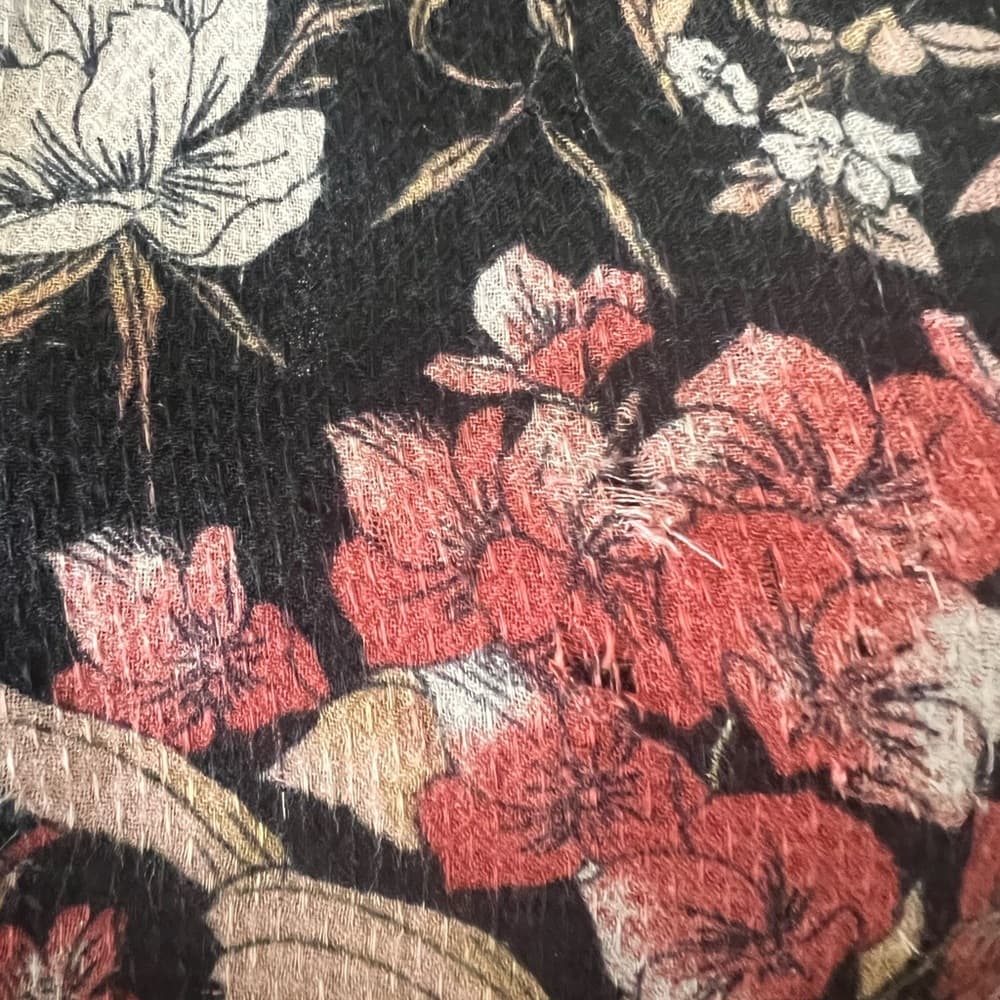 Knox Rose floral kimono size L - Thumbnail 4