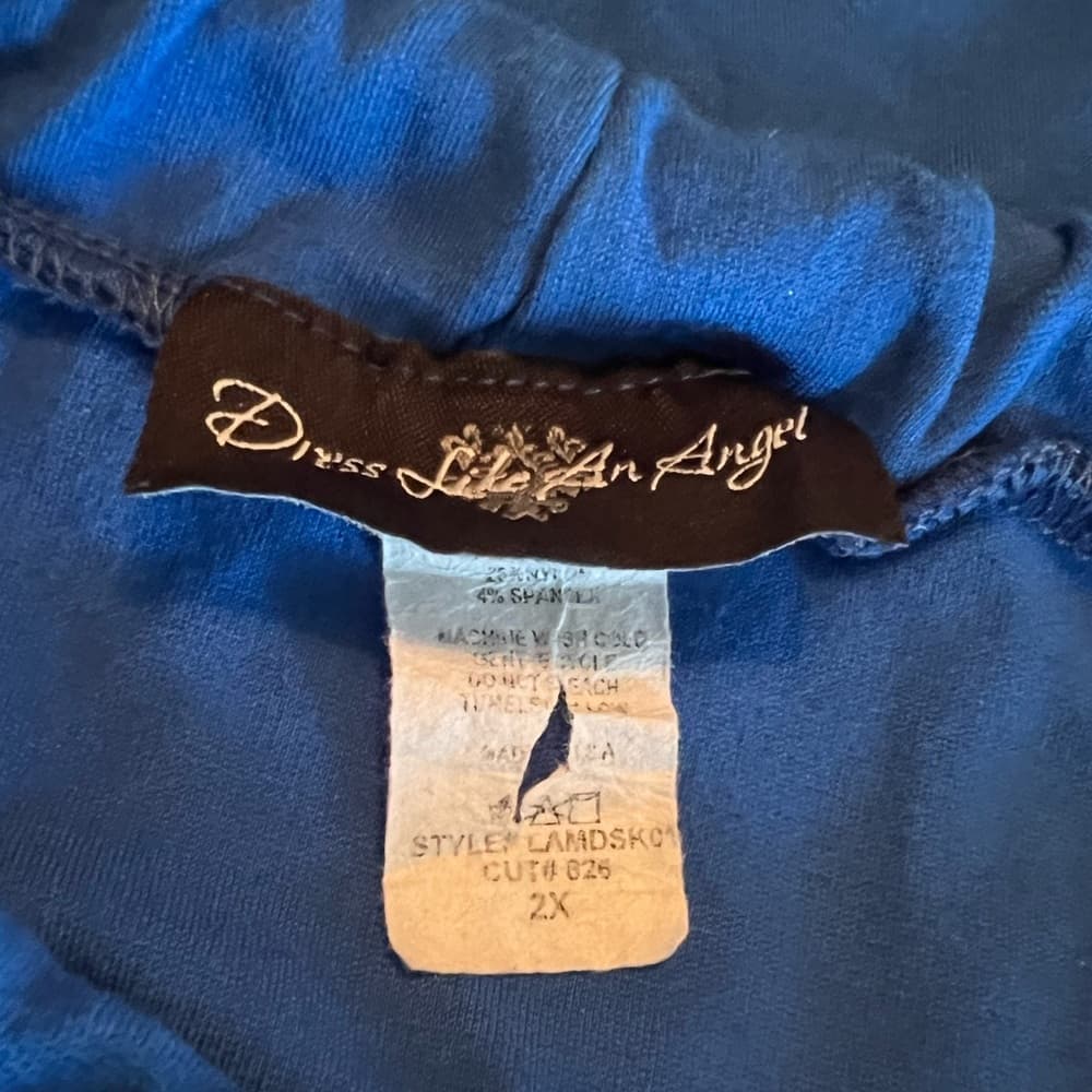 Dress Like An Angel blue skirt size 2X - Thumbnail 2