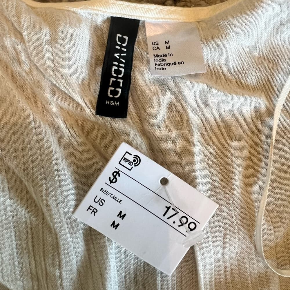 Women's Sz M (Divided by H&M) kimono/swim suit cover-up - Thumbnail 5