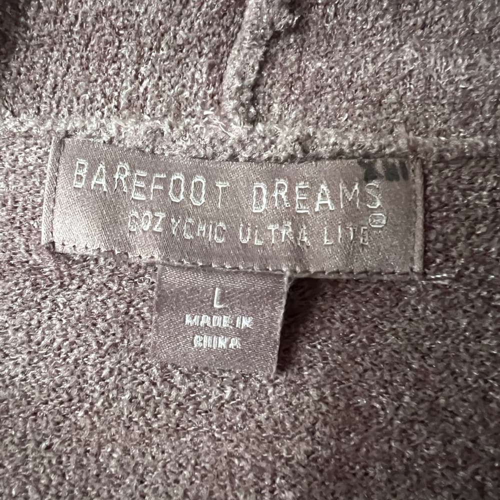 Barefoot Dreams Cozychic Ultra Lite Cardigan Size L with Pockets - Thumbnail 6