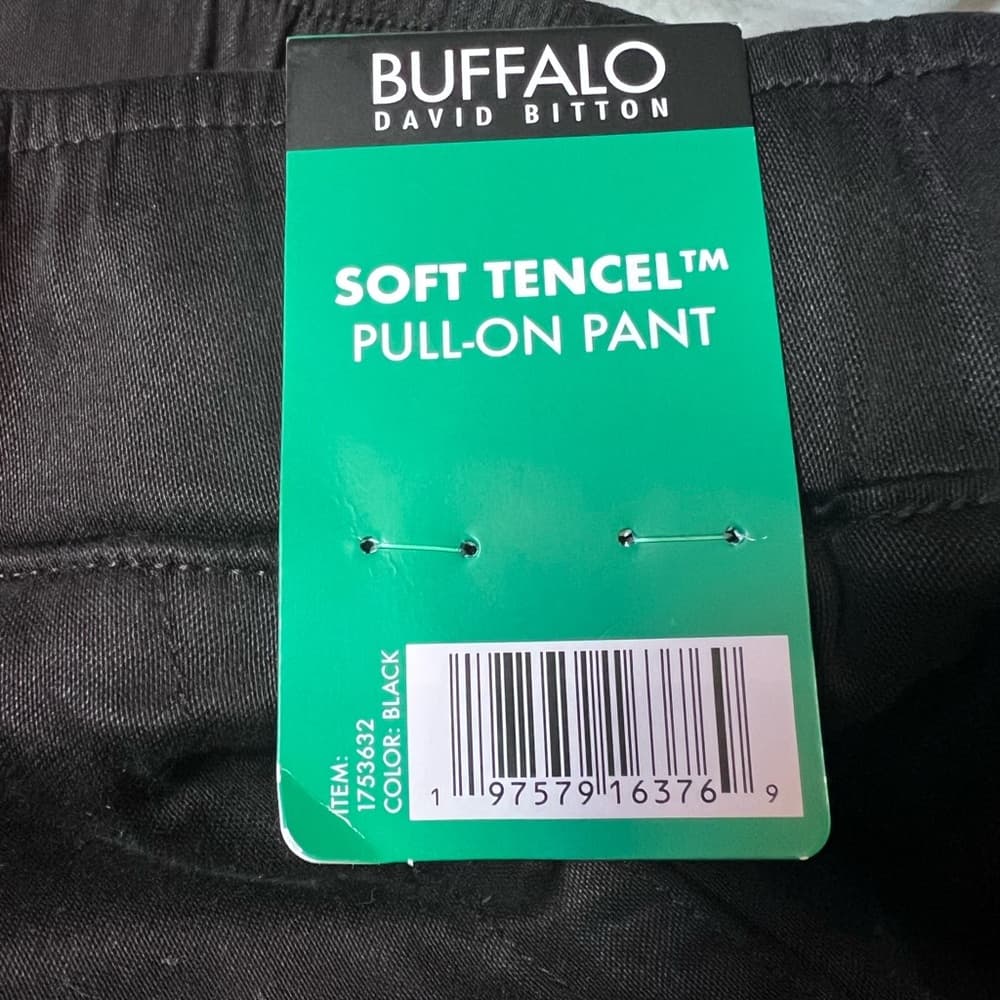Women's Buffalo David Bitton Soft Tencel Pull On Pants w/ Drawstring Size XL NWT - Thumbnail 6