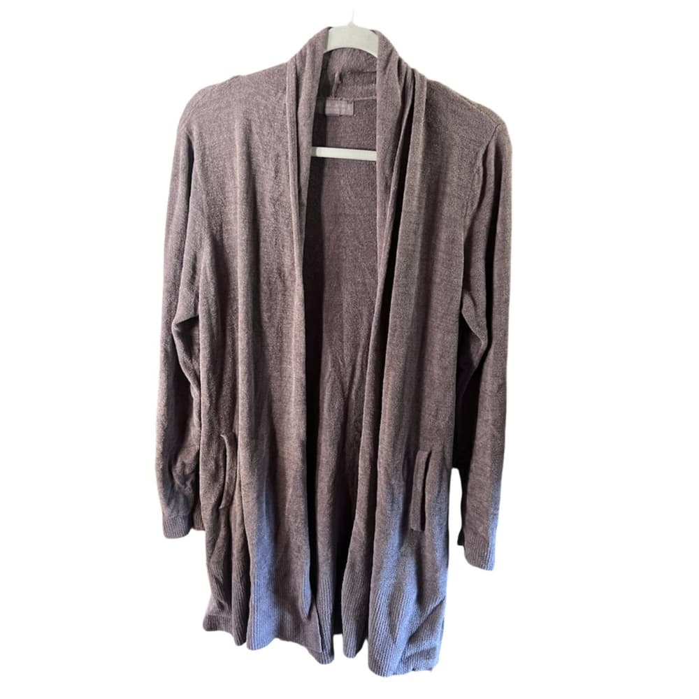 Barefoot Dreams Cozychic Ultra Lite Cardigan Size L with Pockets - Thumbnail 7