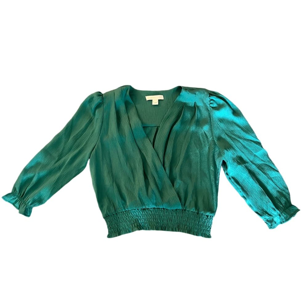 Monteau Los Angeles Cropped Wrap Top Size XL - Thumbnail 6