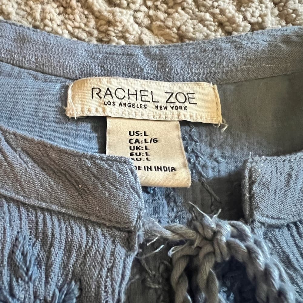 Rachel Zoe Embroidered Tunic Top Size - Thumbnail 5