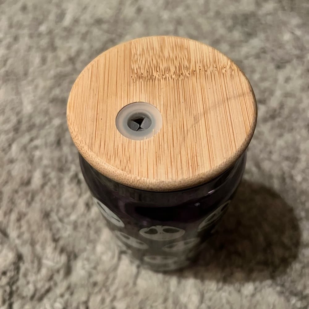 Disney Nightmare Before Christmas Jack Skellington Glass Tumblr for iced drinks - Thumbnail 4
