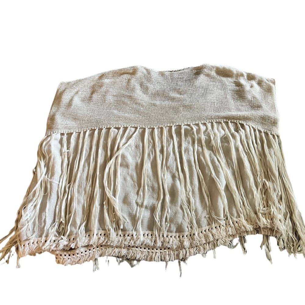 Selfie Couture fringe top size M/L oversized