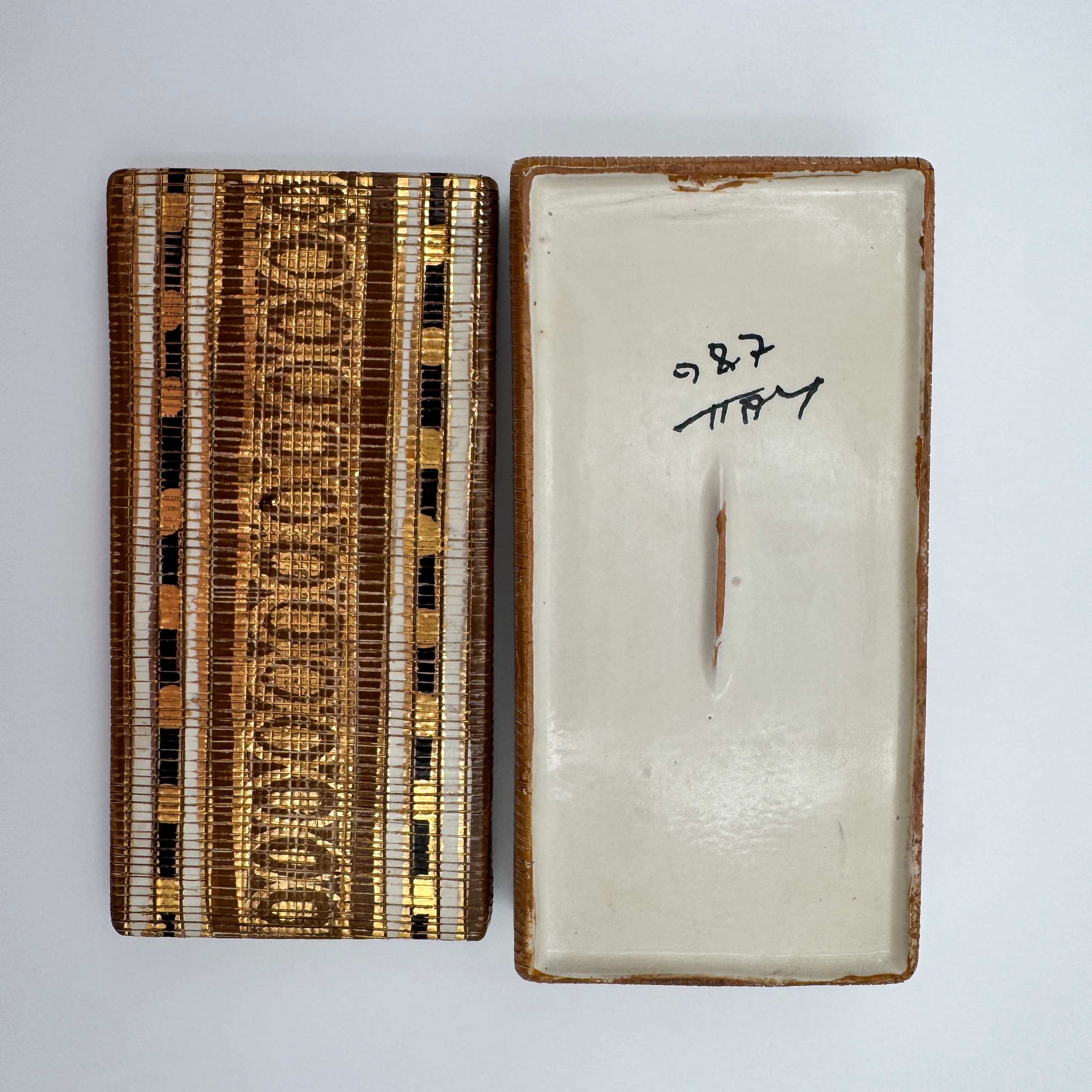 Vintage Italian Ceramic Smoking Set by Aldo Longi for Bitossi 1959-1965 - Thumbnail 6