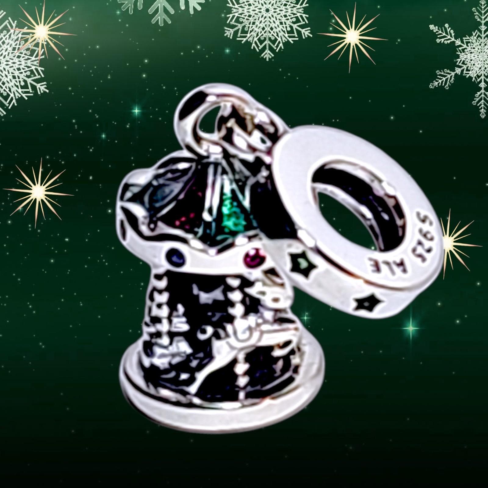 PANDORA Bead Spinning Carousel Dangle Charm 793586C01 - Thumbnail 10