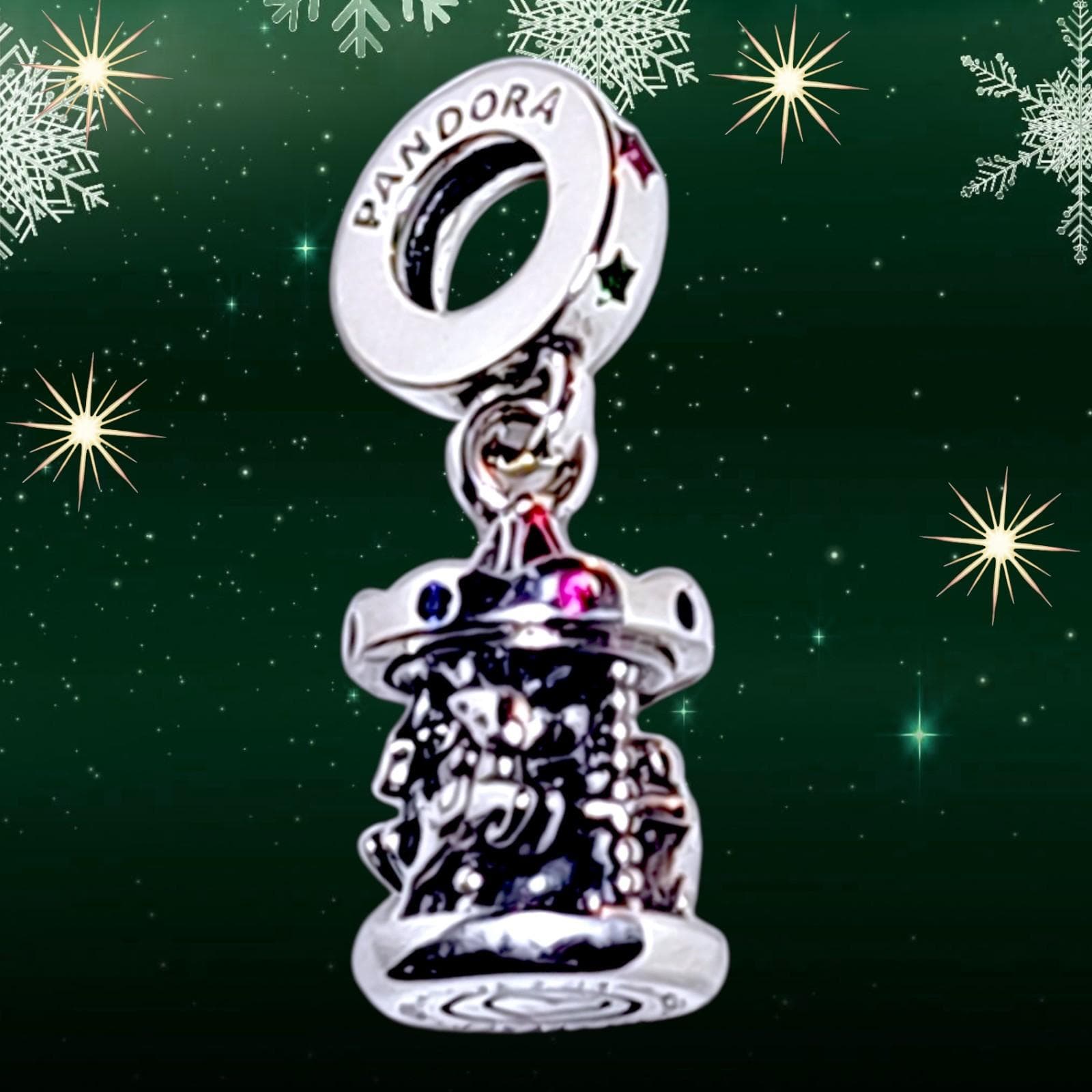 PANDORA Bead Spinning Carousel Dangle Charm 793586C01 - Thumbnail 11