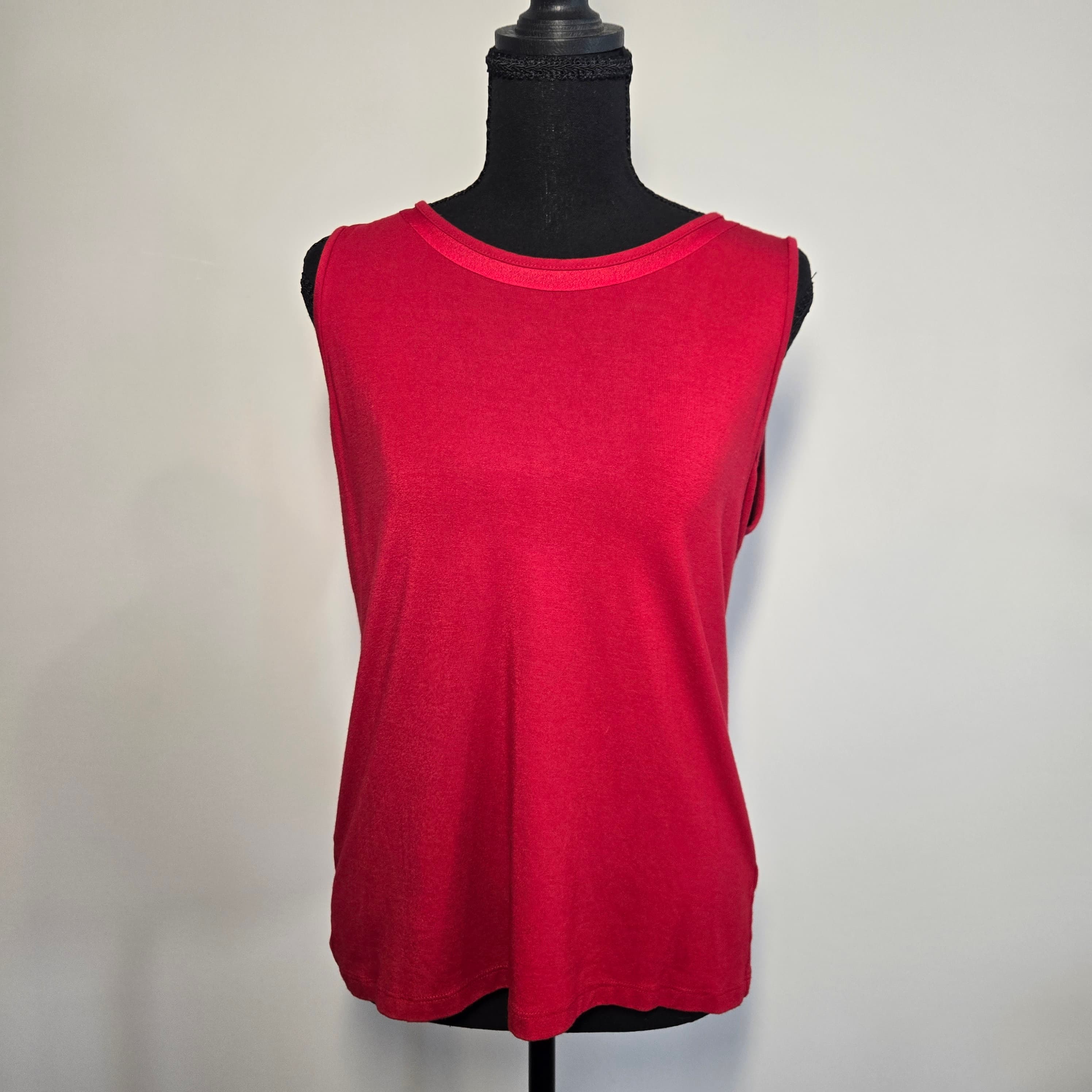 Talbots Red Sleeveless Tank Top Size S - Thumbnail 5