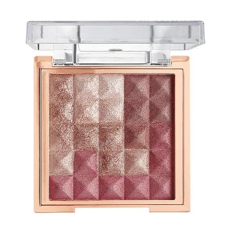 FLOWER BEAUTY Highlighter and Blush Makeup Powder for Face and Cheeks  Pyramid Pressed Pigments Cheek Color and Illuminator (Rose Glow) (Pack of 1) - Thumbnail 2
