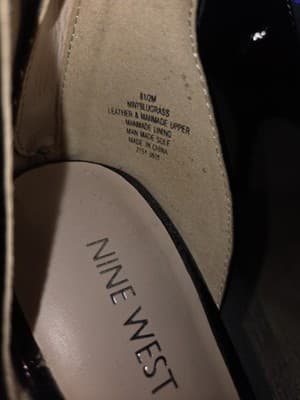 Nine West Women's Black High Heel Pumps, Size 9, Formal - Thumbnail 3