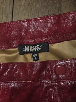 Mars UK Size 12 Top and Bottom Set Women's Red New with Tags Made In England - Thumbnail 7