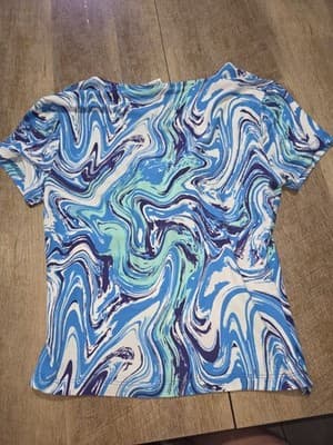 Rue21 Women's Short Sleeve Size Medium Top Floral - Thumbnail 6