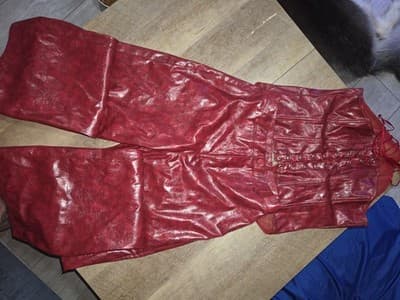 Mars UK Size 12 Top and Bottom Set Women's Red New with Tags Made In England - Thumbnail 3