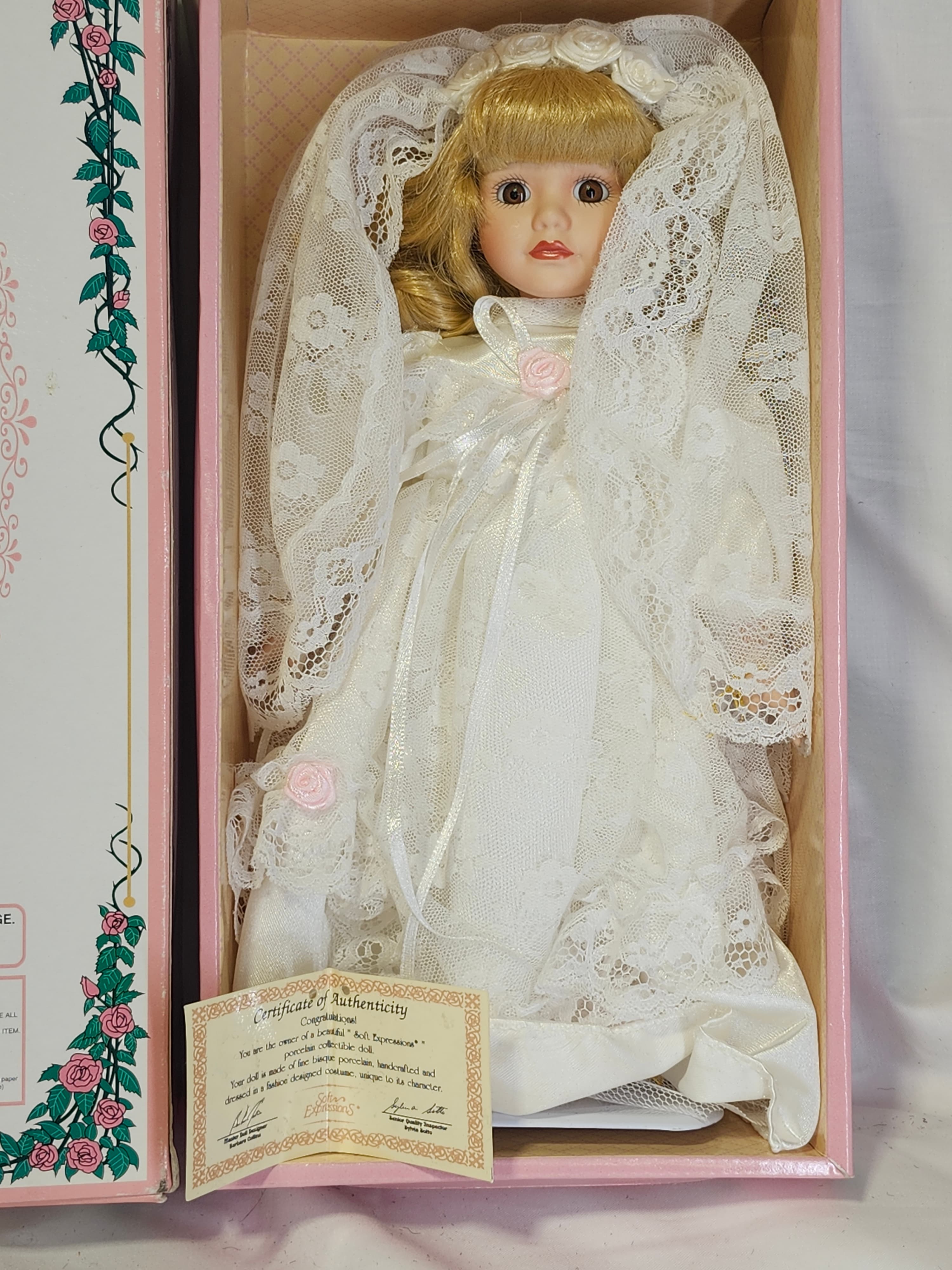 Soft Expressions Porcelain Doll - Thumbnail 2