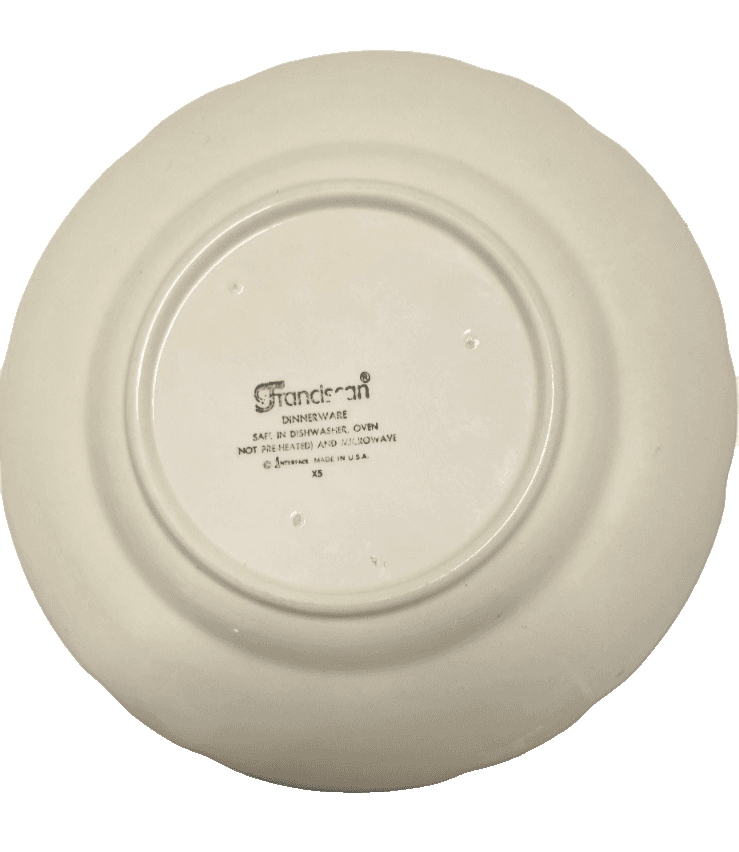Franciscan Desert Rose 9.5" Luncheon / Breakfast Plate Made in USA / Interspace - Thumbnail 11