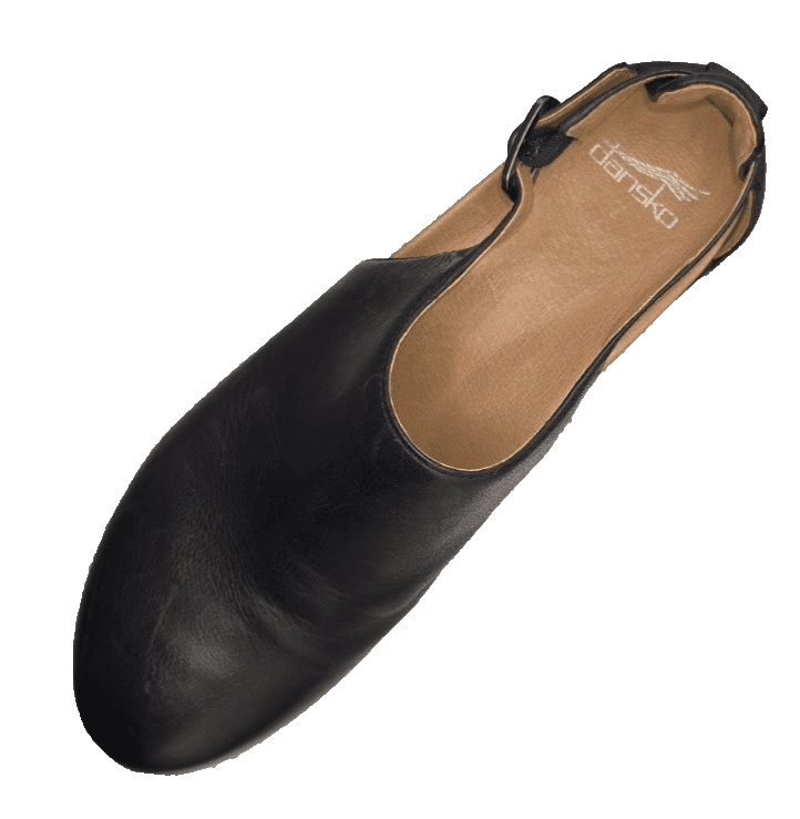 Dansko Sassy Black Leather Clogs Platform Slingback Heels Women Size US 11 EU 42 - Thumbnail 6