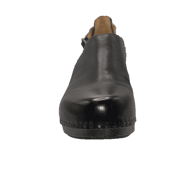 Dansko Sassy Black Leather Clogs Platform Slingback Heels Women Size US 11 EU 42 - Thumbnail 7