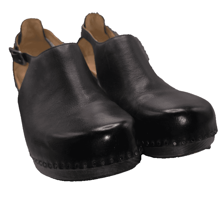 Dansko Sassy Black Leather Clogs Platform Slingback Heels Women Size US 11 EU 42 - Thumbnail 17