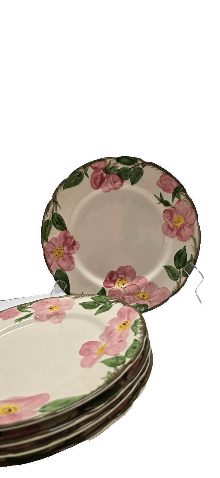 Franciscan Desert Rose 9.5" Luncheon / Breakfast Plate Made in USA / Interspace - Thumbnail 12