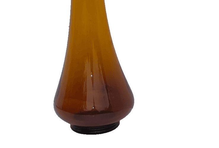 LE Smith Hand Swung Glass 28.5" Tall Floor Vase Simplicity/ Smoothie Fat Bottom - Thumbnail 10